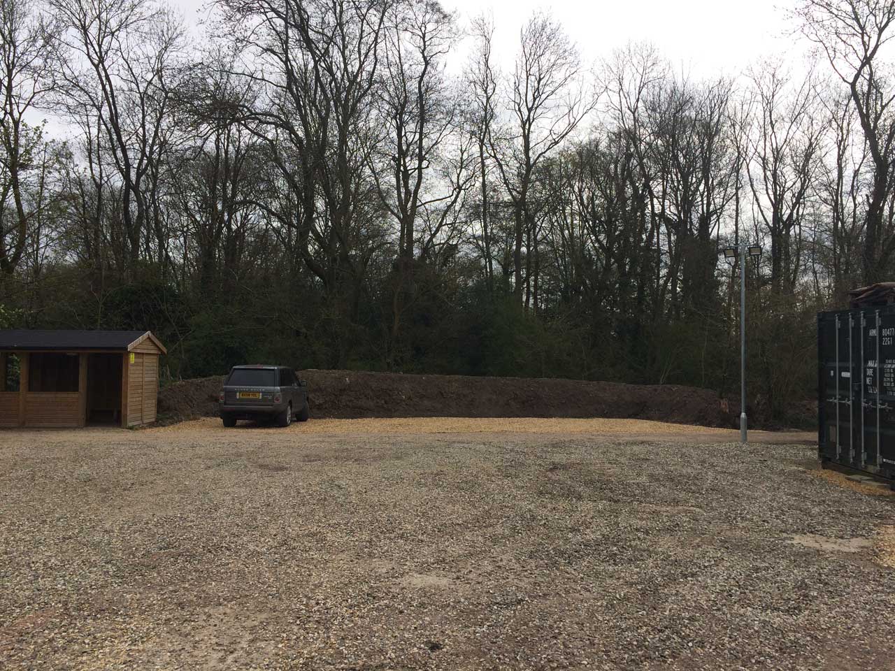 Driveway and car park construction - Berkshire Hampshire Surrey - Car park driveway construction Holme Grange School Wokingham Berkshire - Let the Digger Do It Image of Driveway and car park construction - Berkshire Hampshire Surrey - Car park driveway construction Holme Grange School Wokingham Berkshire - Let the Digger Do It