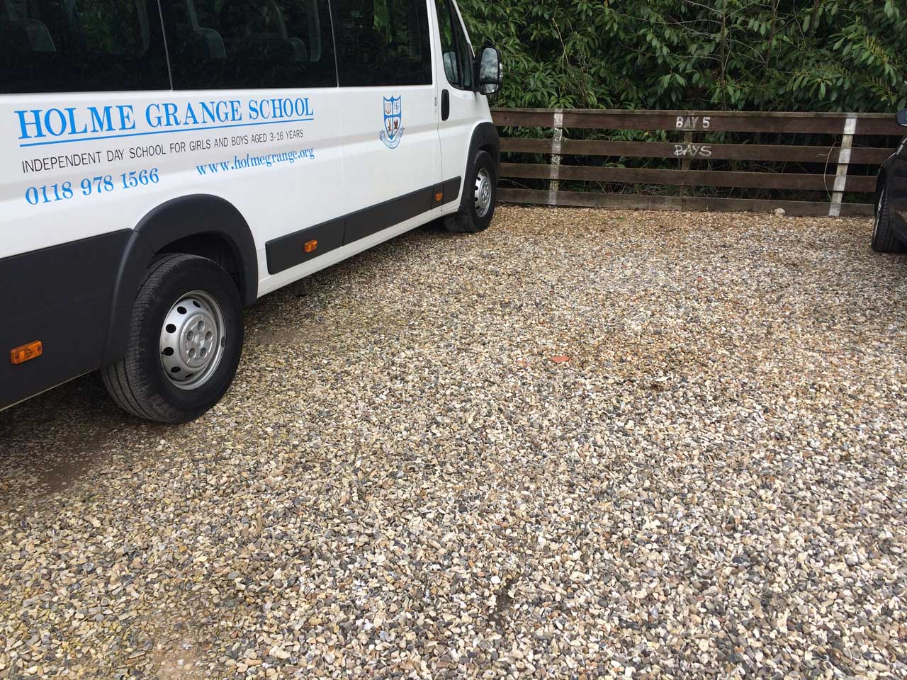 Groundworks Excavation Berkshire Hampshire Surrey - Car park driveway construction Holme Grange School Wokingham Berkshire - Let the Digger Do It Image of Groundworks Excavation Berkshire Hampshire Surrey - Car park driveway construction Holme Grange School Wokingham Berkshire - Let the Digger Do It